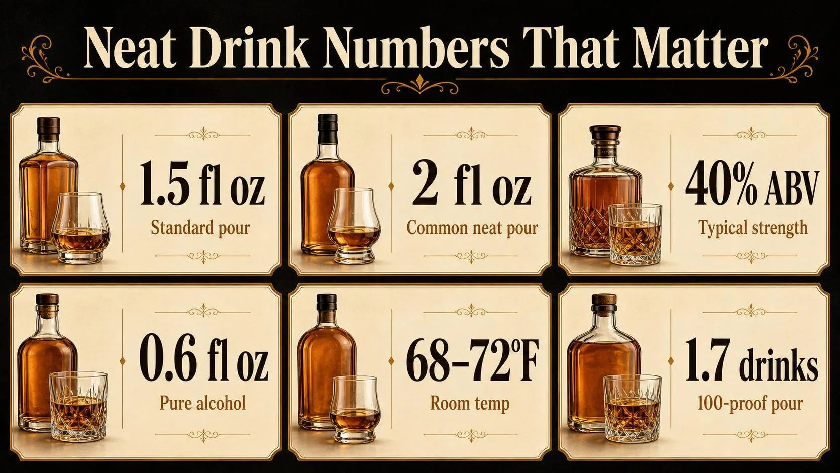 Neat Drink Numbers That Matter — key facts at a glance