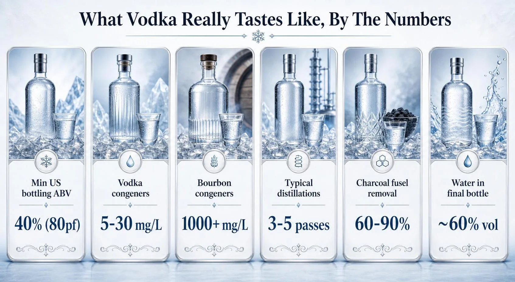 What Does Vodka Taste Like? 1 What Vodka Really Tastes Like, By The Numbers — key facts at a glance