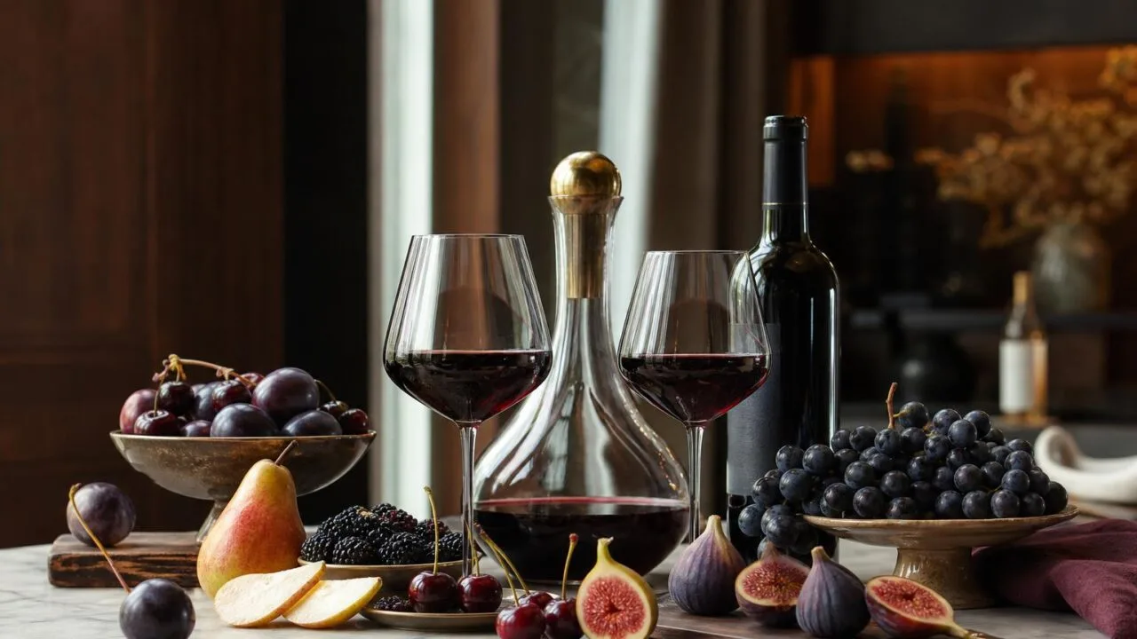 Fruit Goes With Red Wine