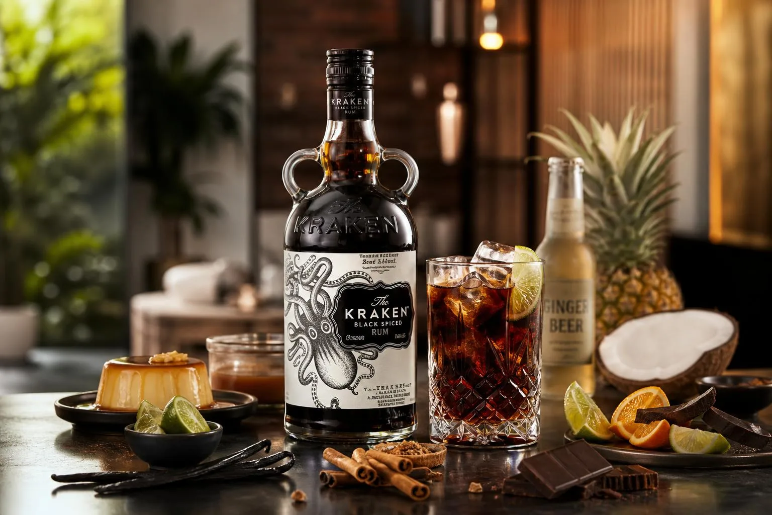 What Goes Good With Kraken Black Spiced Rum