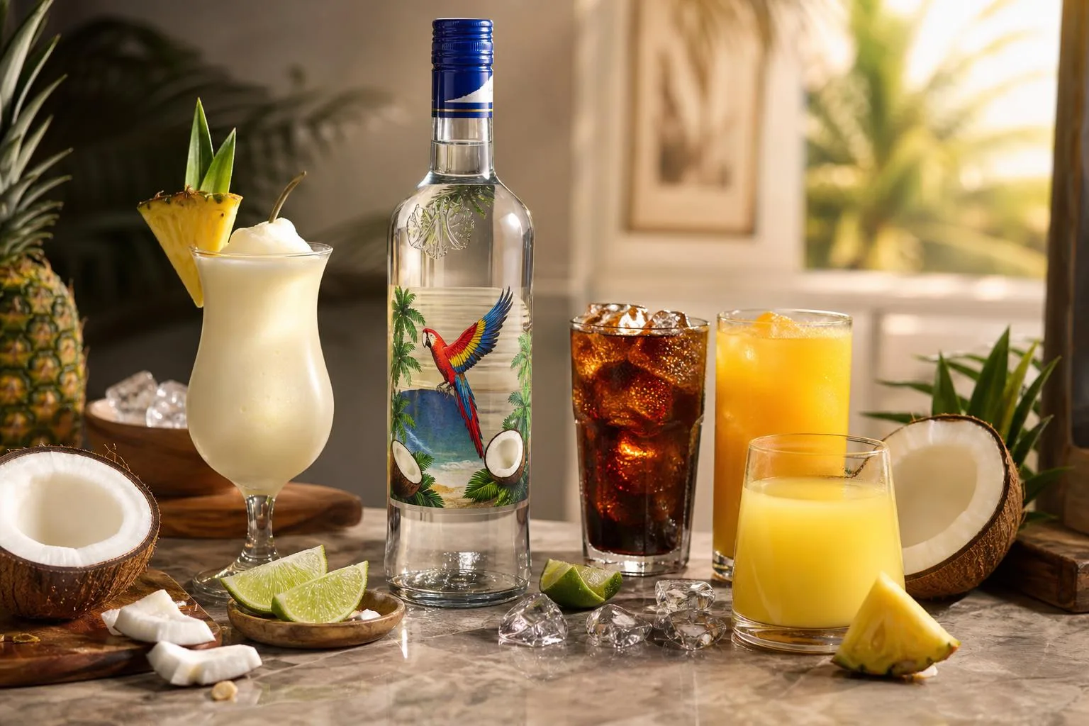 What Goes Good With Parrot Bay Coconut Rum
