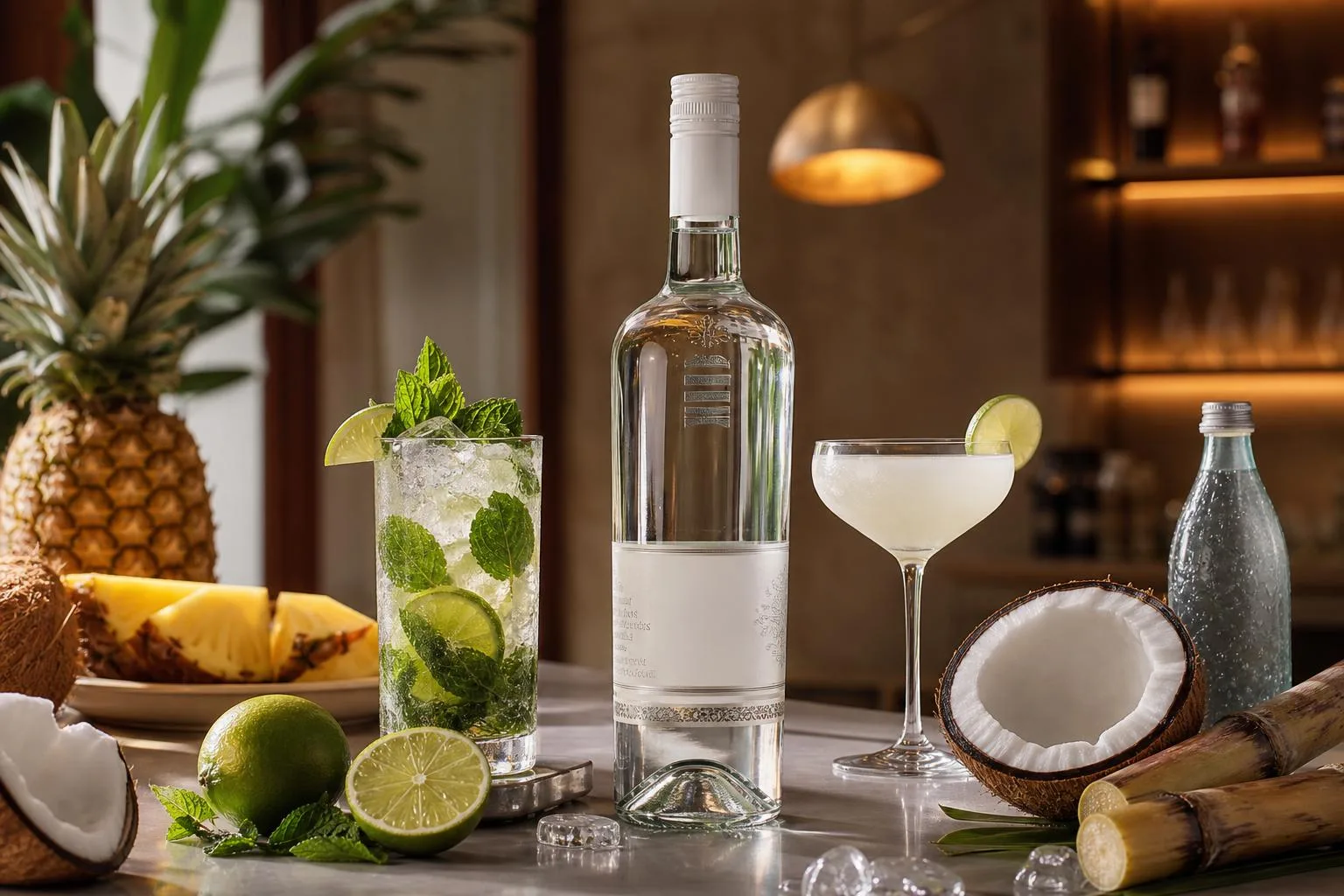 What Goes Good With White Rum