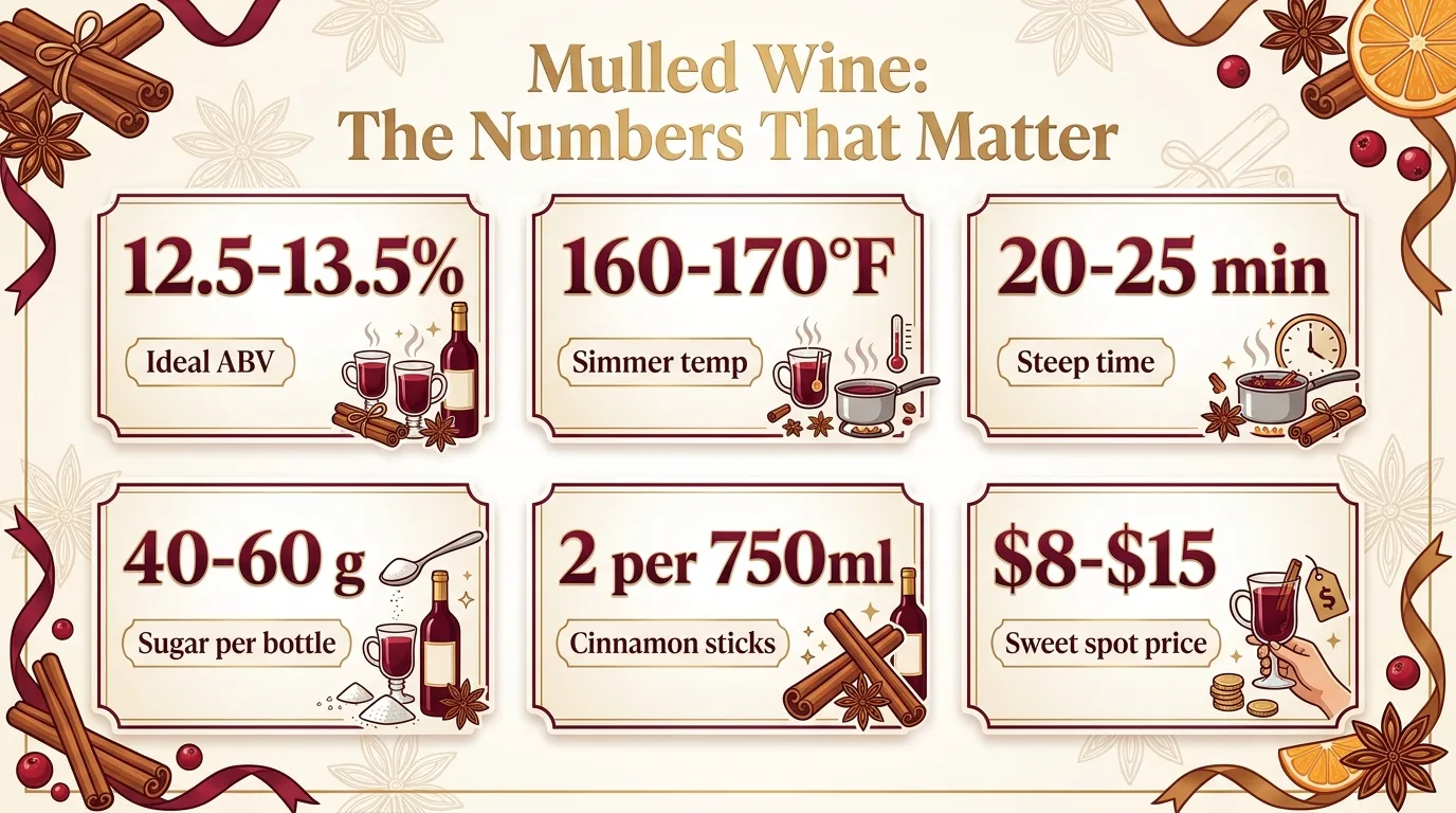 Mulled Wine: The Numbers That Matter — key facts at a glance
