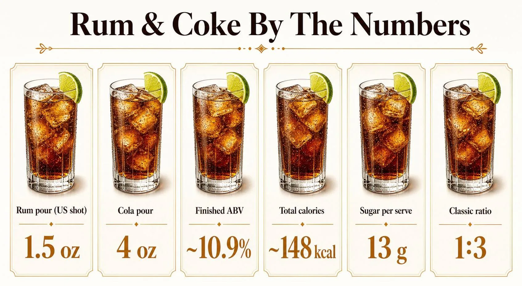 What Is A Rum And Coke Urban Dictionary? 1 Rum & Coke By The Numbers — key facts at a glance