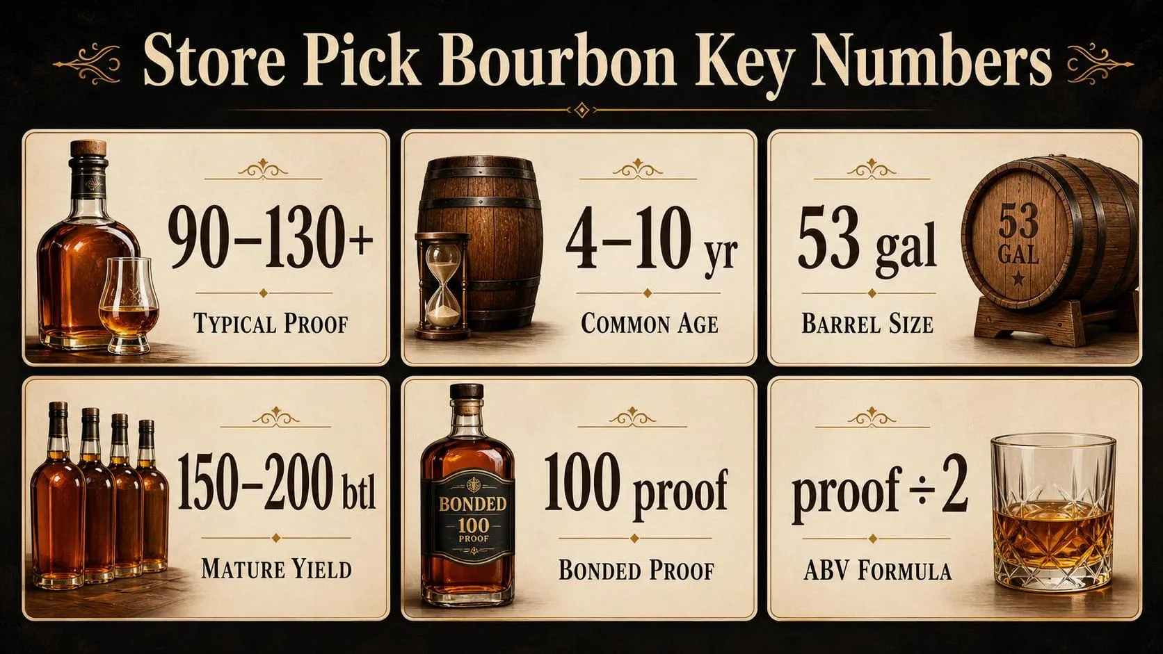 What Is A Store Pick Bourbon? 1 Store Pick Bourbon Key Numbers — key facts at a glance