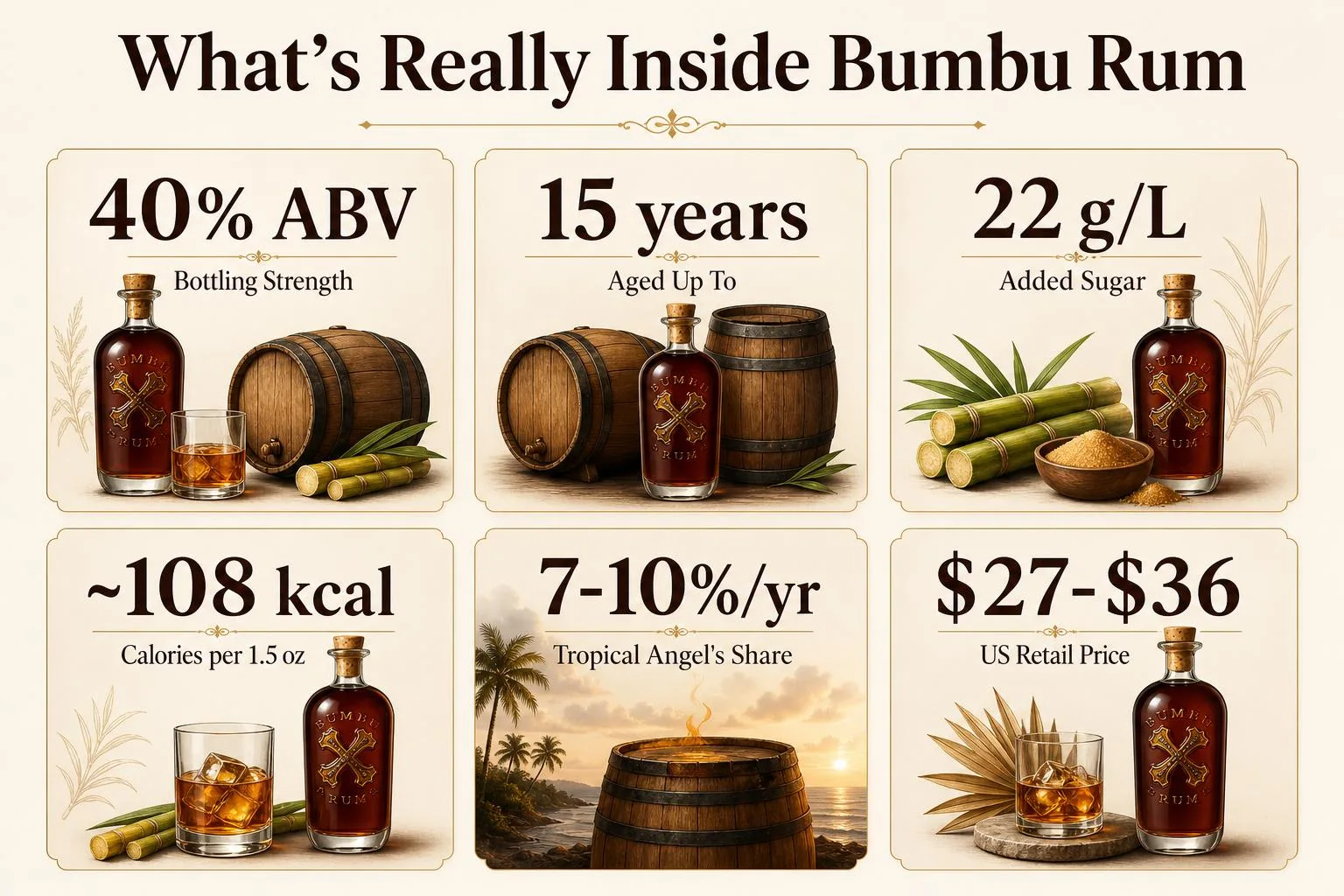 What's Really Inside Bumbu Rum — key facts at a glance