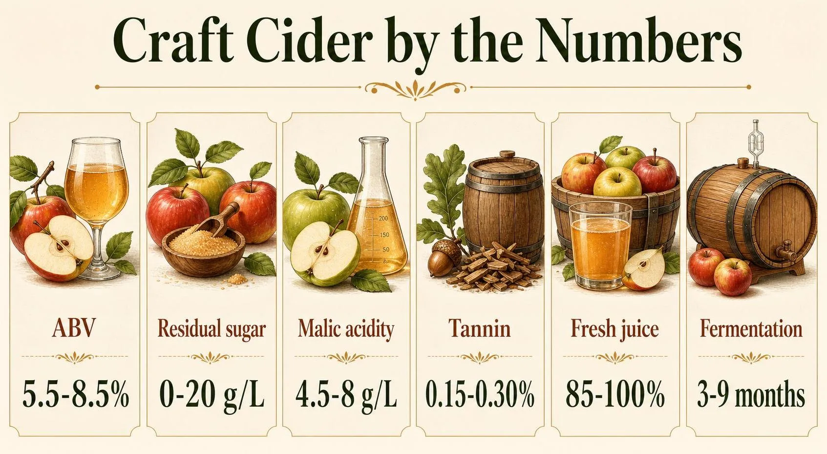 What Is Craft Cider? Basic Information You Must Know 1 Craft Cider by the Numbers — key facts at a glance