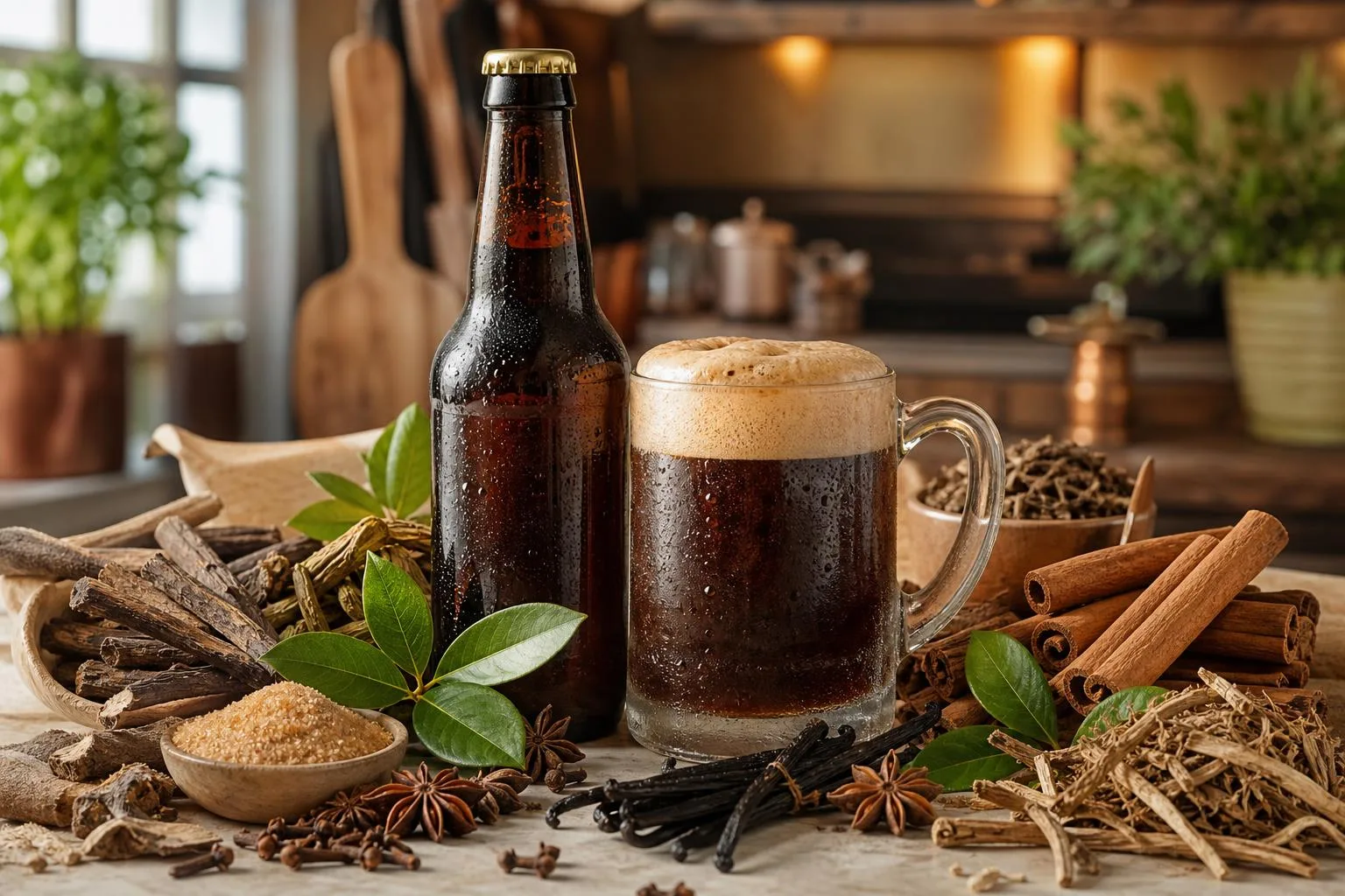 What Is Root Beer Made Of