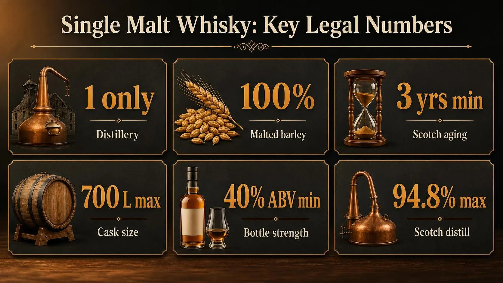 What Is Single Malt Whisky? 1 Single Malt Whisky: Key Legal Numbers — key facts at a glance