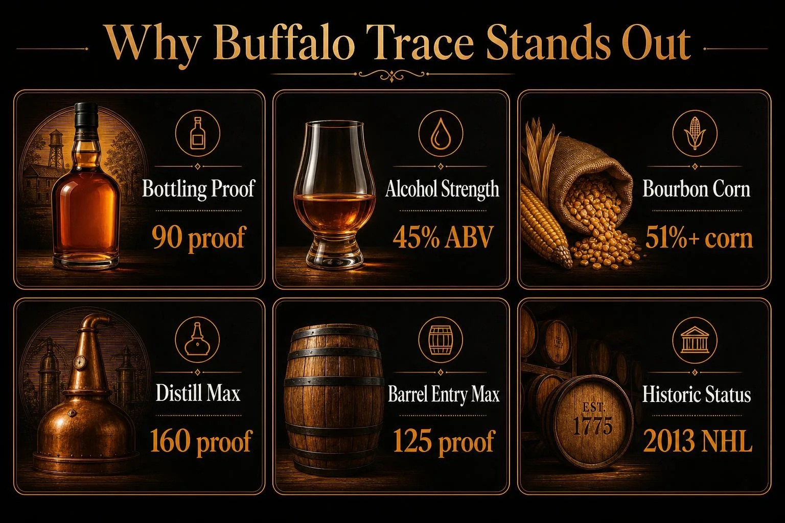 What Is So Great About Buffalo Trace? 1 Why Buffalo Trace Stands Out — key facts at a glance