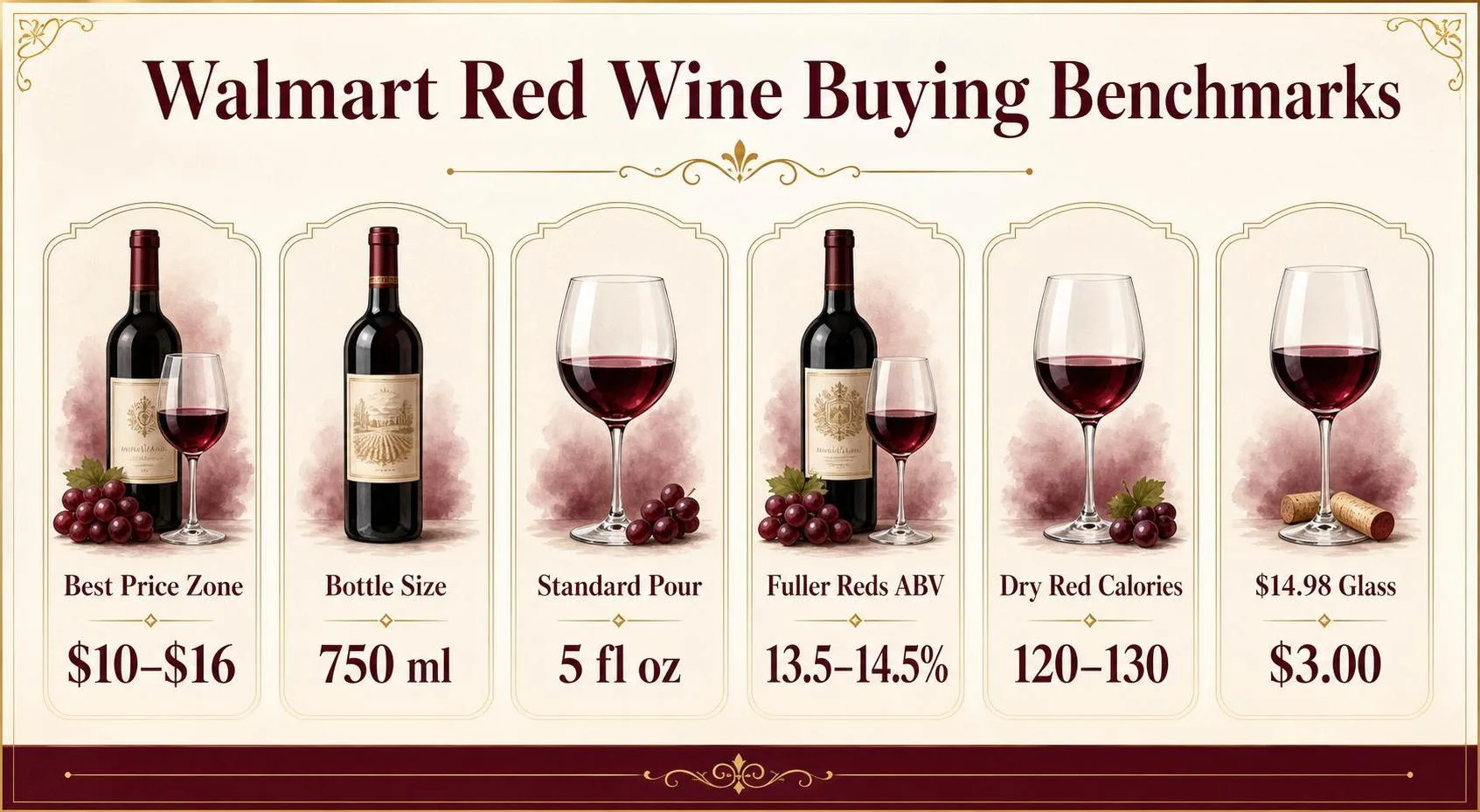 Walmart Red Wine Buying Benchmarks — key facts at a glance