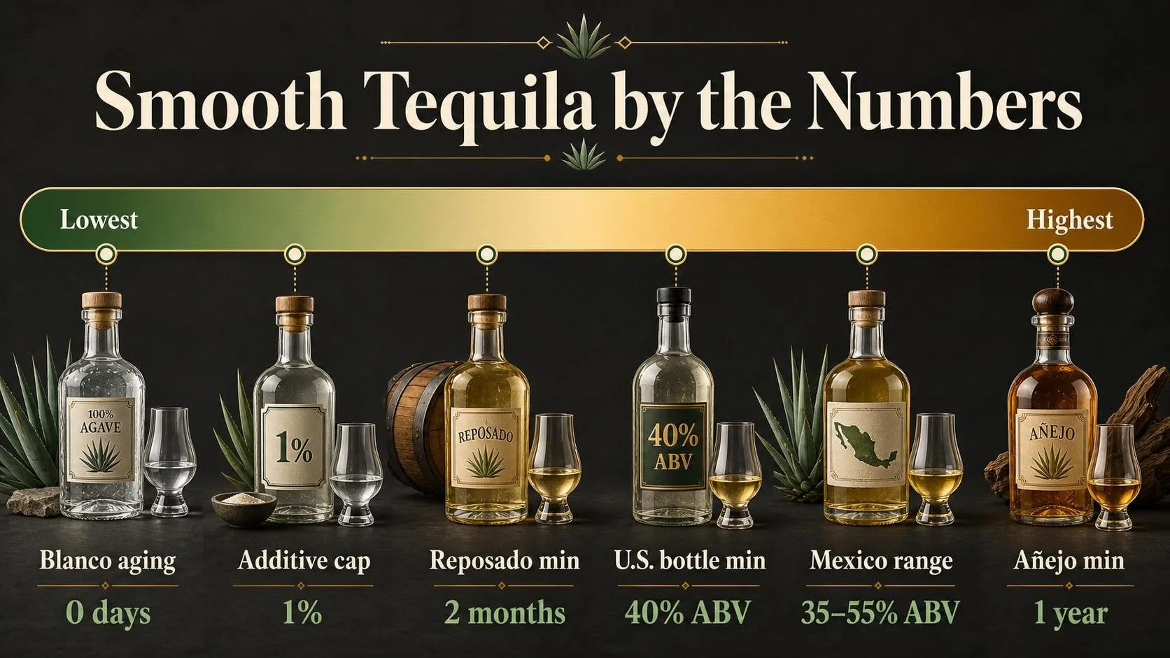What Is The Smoothest Tequila? 1 Smooth Tequila by the Numbers — key facts at a glance