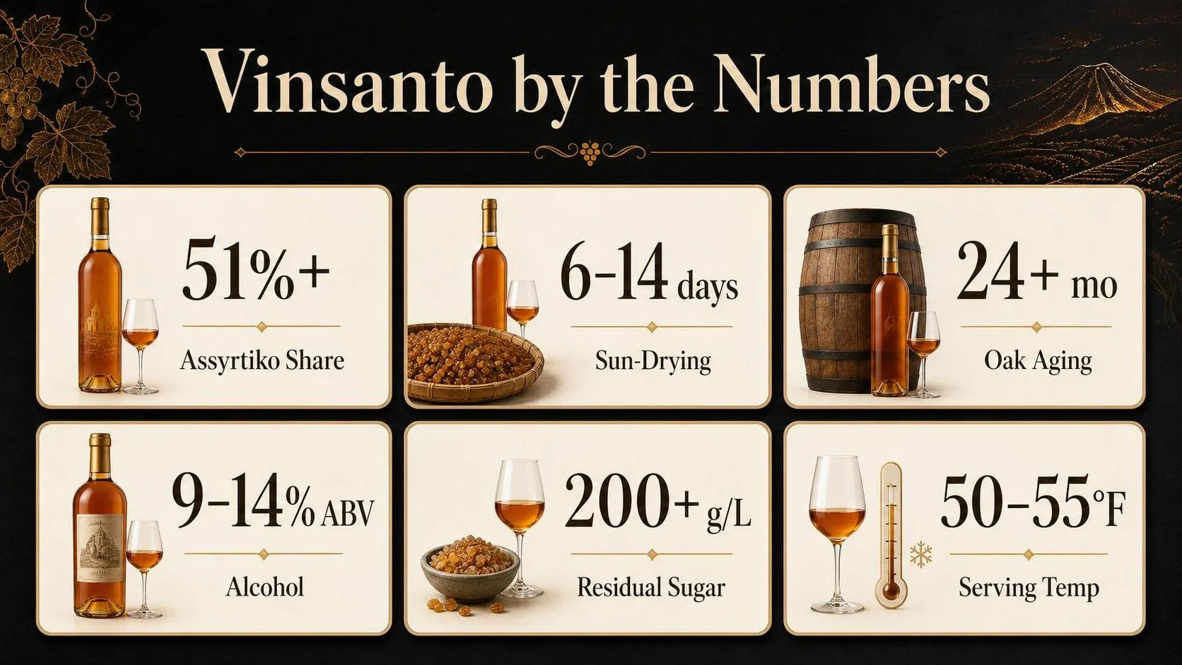 What Is Vinsanto? 1 Vinsanto by the Numbers — key facts at a glance