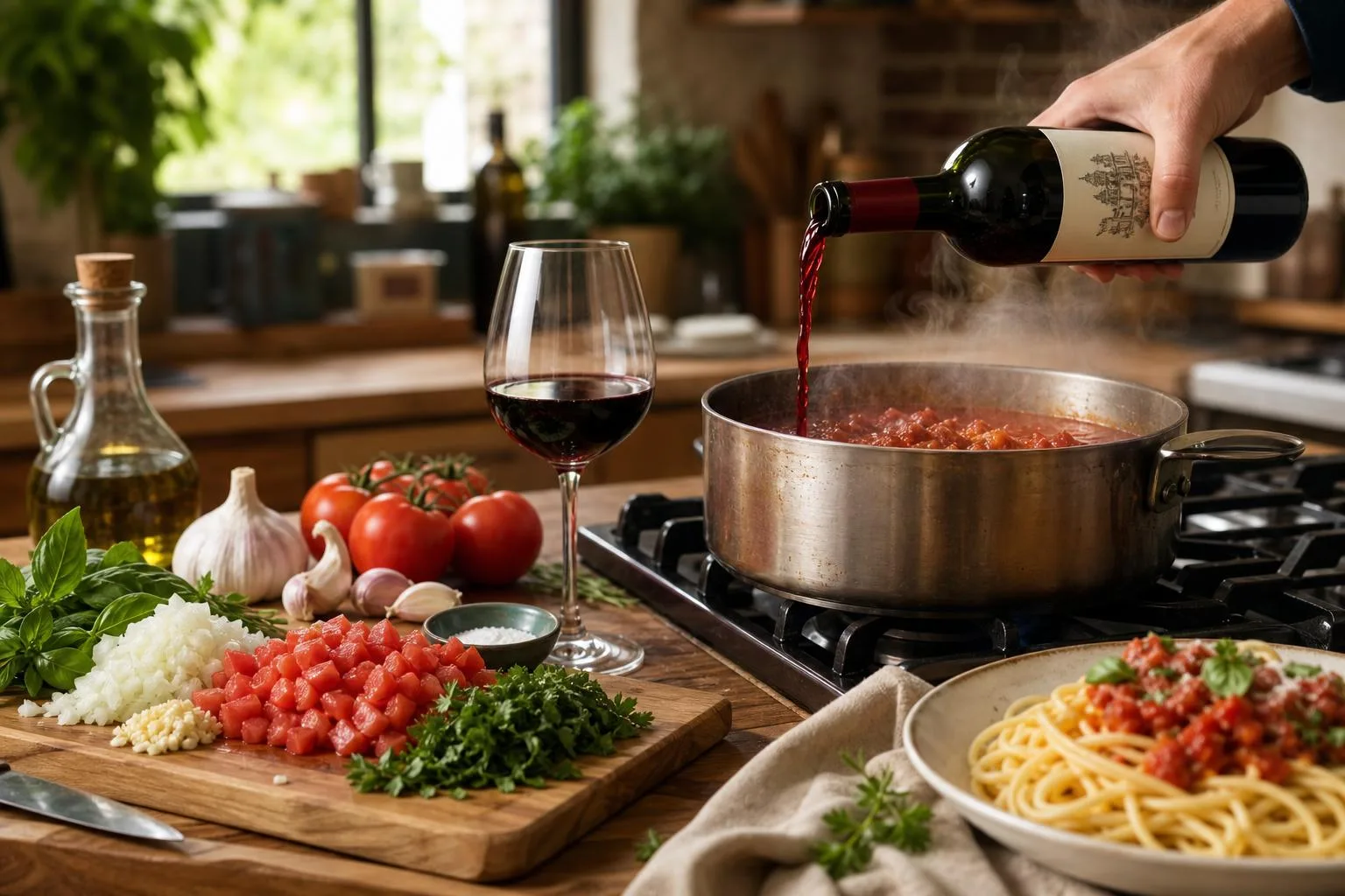 What Kind Of Red Wine For Spaghetti Sauce? — explained with facts and figures in this guide