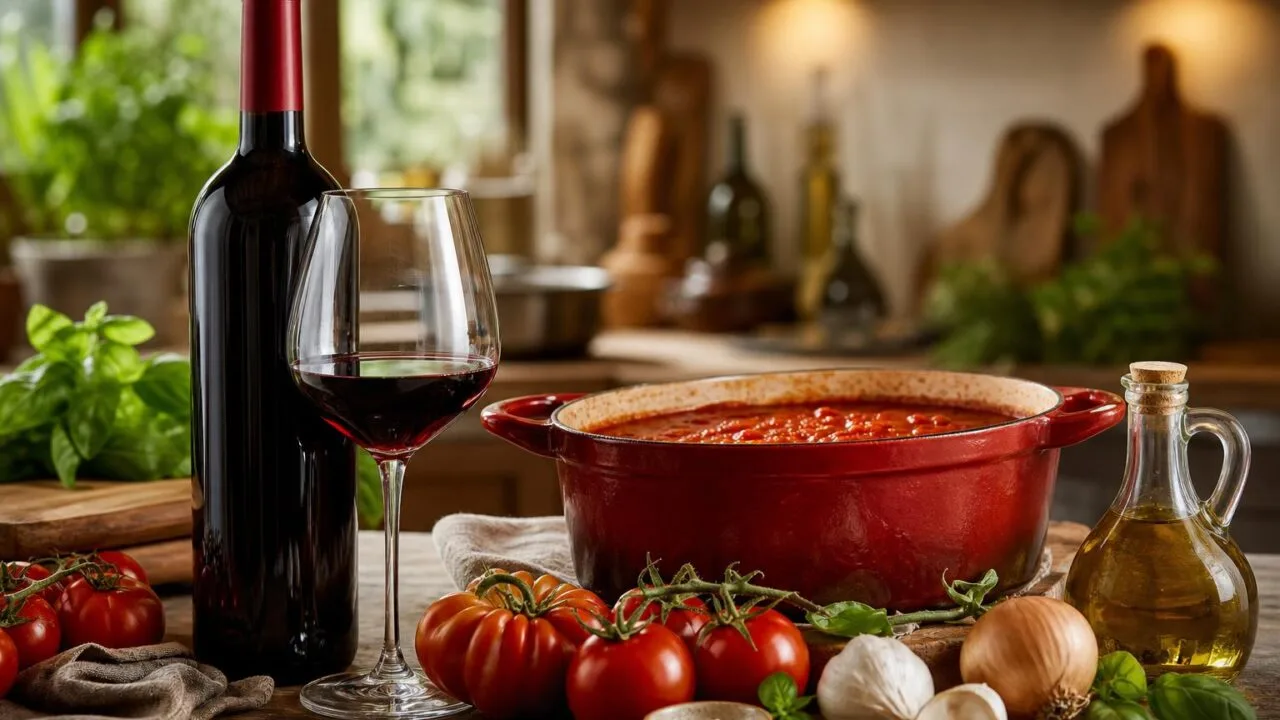 What Kind Of Red Wine For Spaghetti Sauce