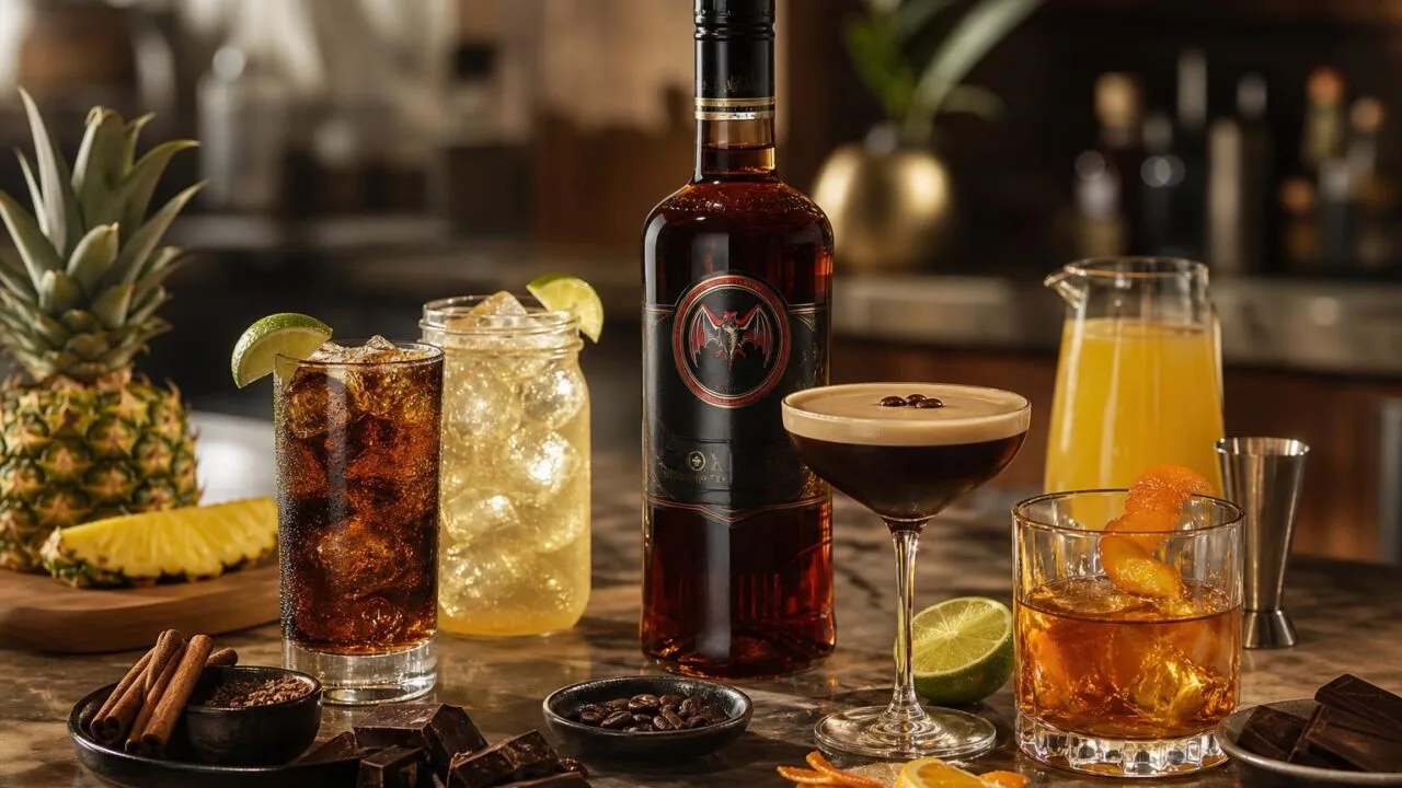What Mixes Well With Bacardi Black Rum