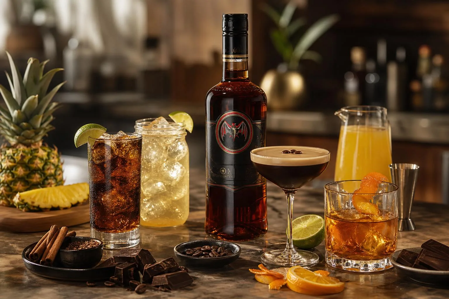 What Mixes Well With Bacardi Black Rum