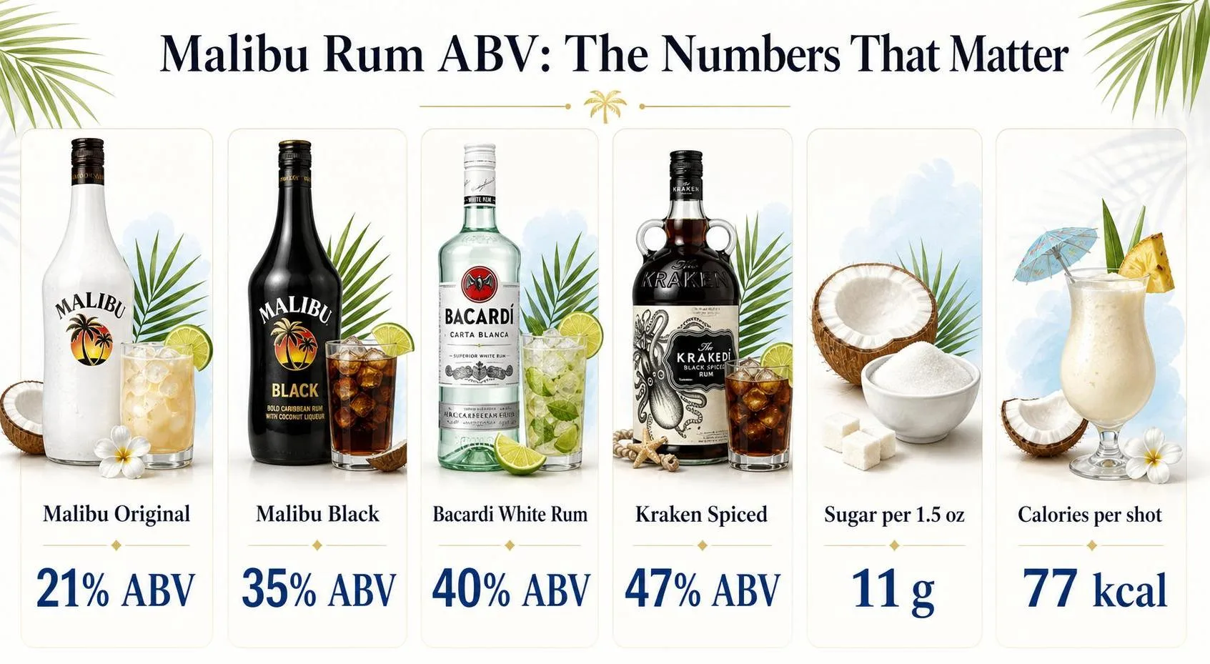 What Percentage Is Malibu Rum? 1 Malibu Rum ABV: The Numbers That Matter — key facts at a glance