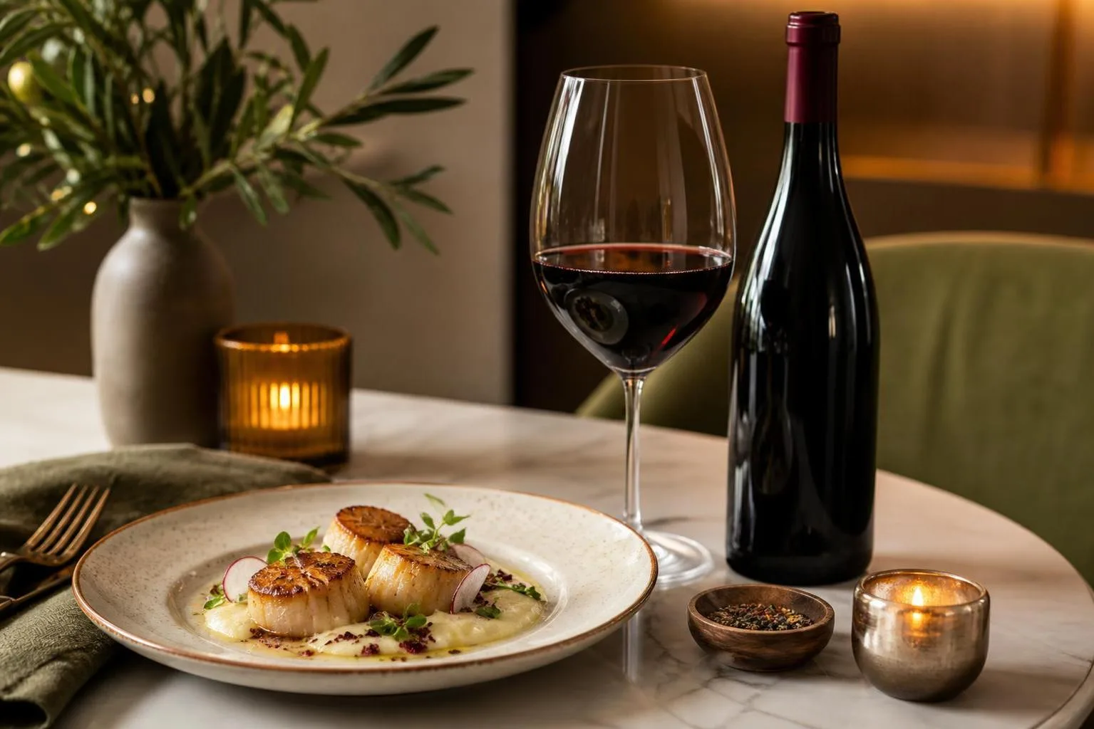 What Red Wine Pairs With Scallops