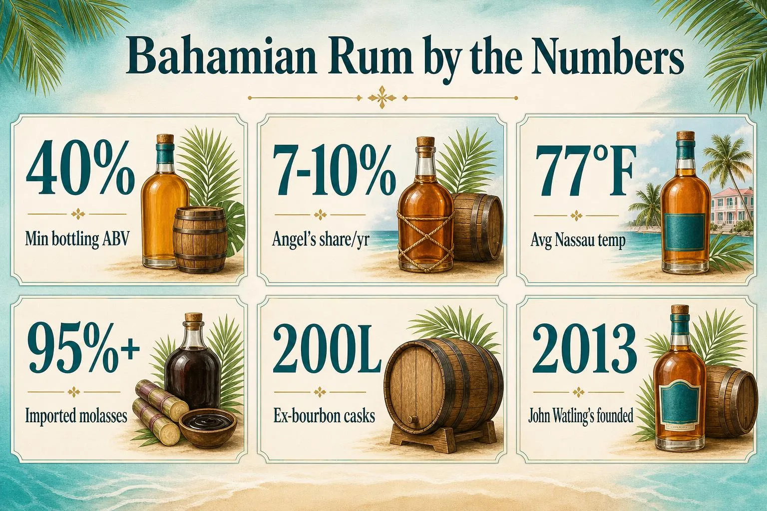 Bahamian Rum by the Numbers — key facts at a glance