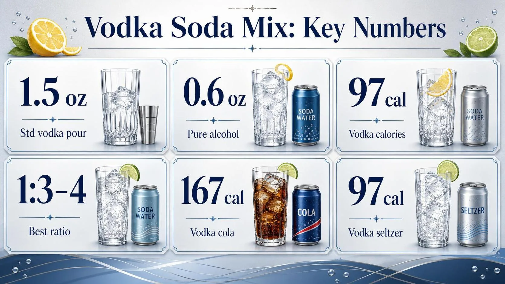 Vodka Soda Mix: Key Numbers — key facts at a glance