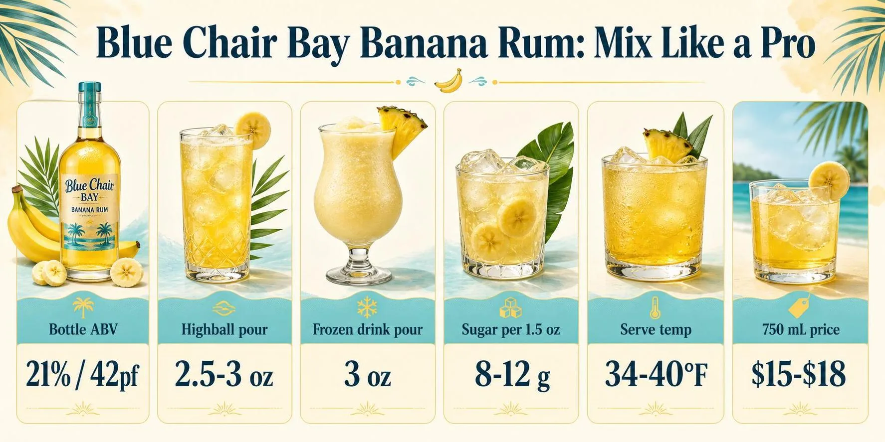 What To Mix With Blue Chair Bay Banana Rum? 1 Blue Chair Bay Banana Rum: Mix Like a Pro — key facts at a glance