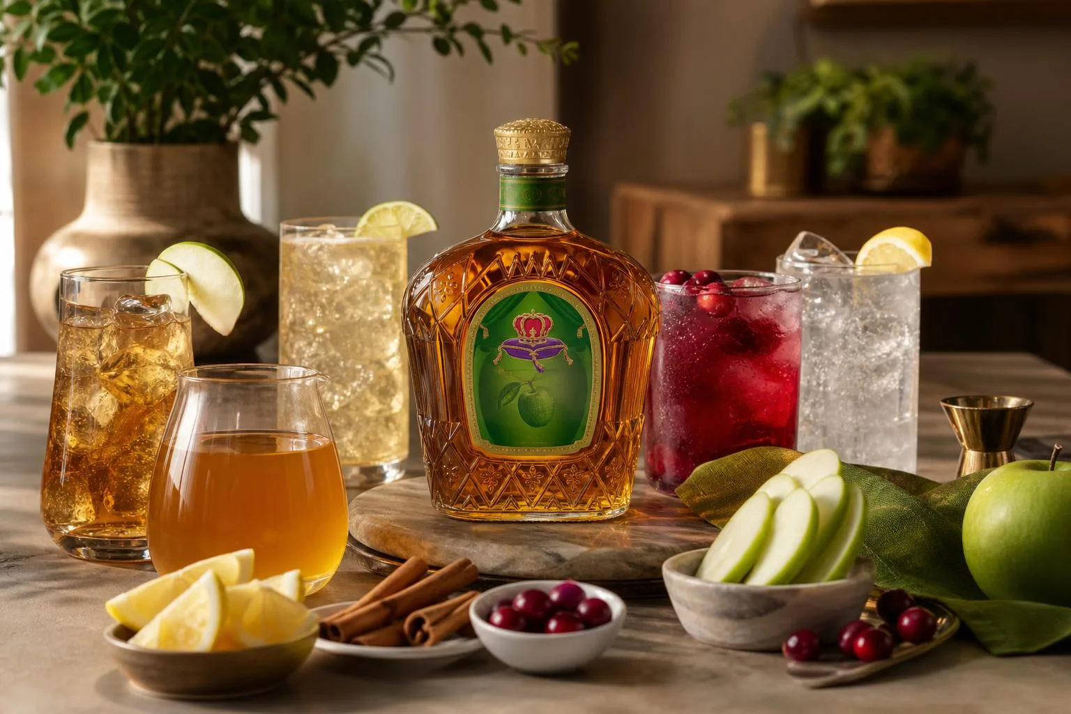 What To Mix With Crown Apple