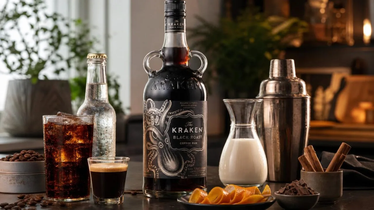 What To Mix With Kraken Black Roast Coffee Rum