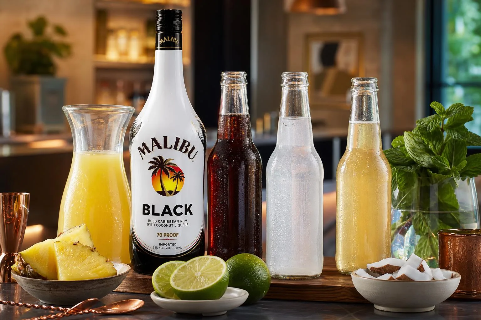 What To Mix With Malibu Black Rum? — explained with facts and figures in this guide