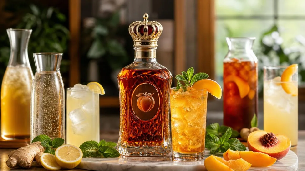 What To Mix With Peach Crown
