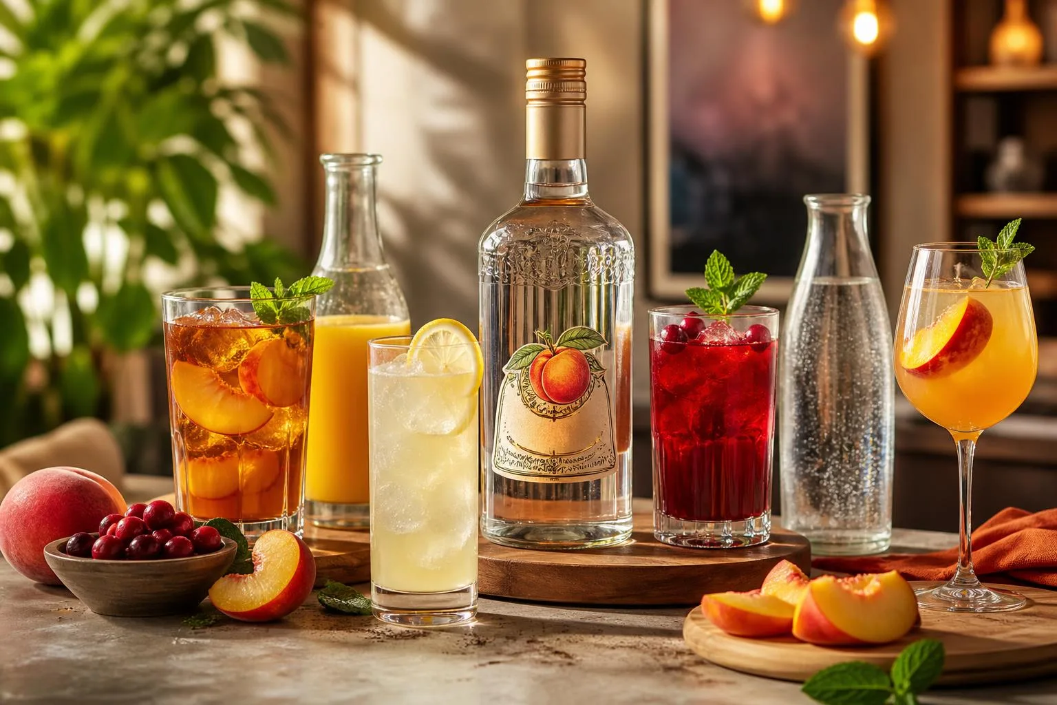 What To Mix With Peach Schnapps