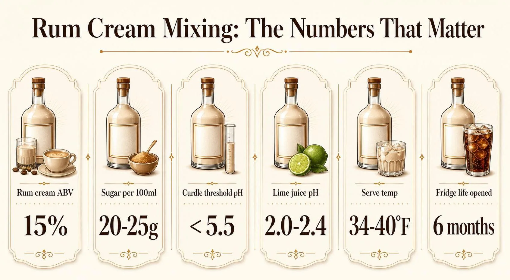 What To Mix With Rum Cream? 1 Rum Cream Mixing: The Numbers That Matter — key facts at a glance