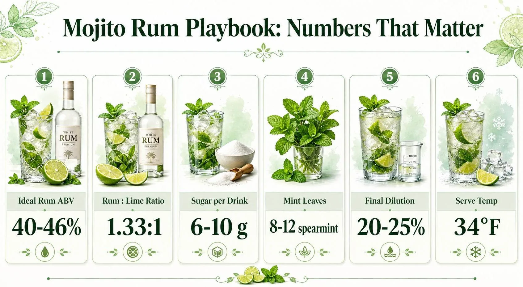Mojito Rum Playbook: Numbers That Matter — key facts at a glance