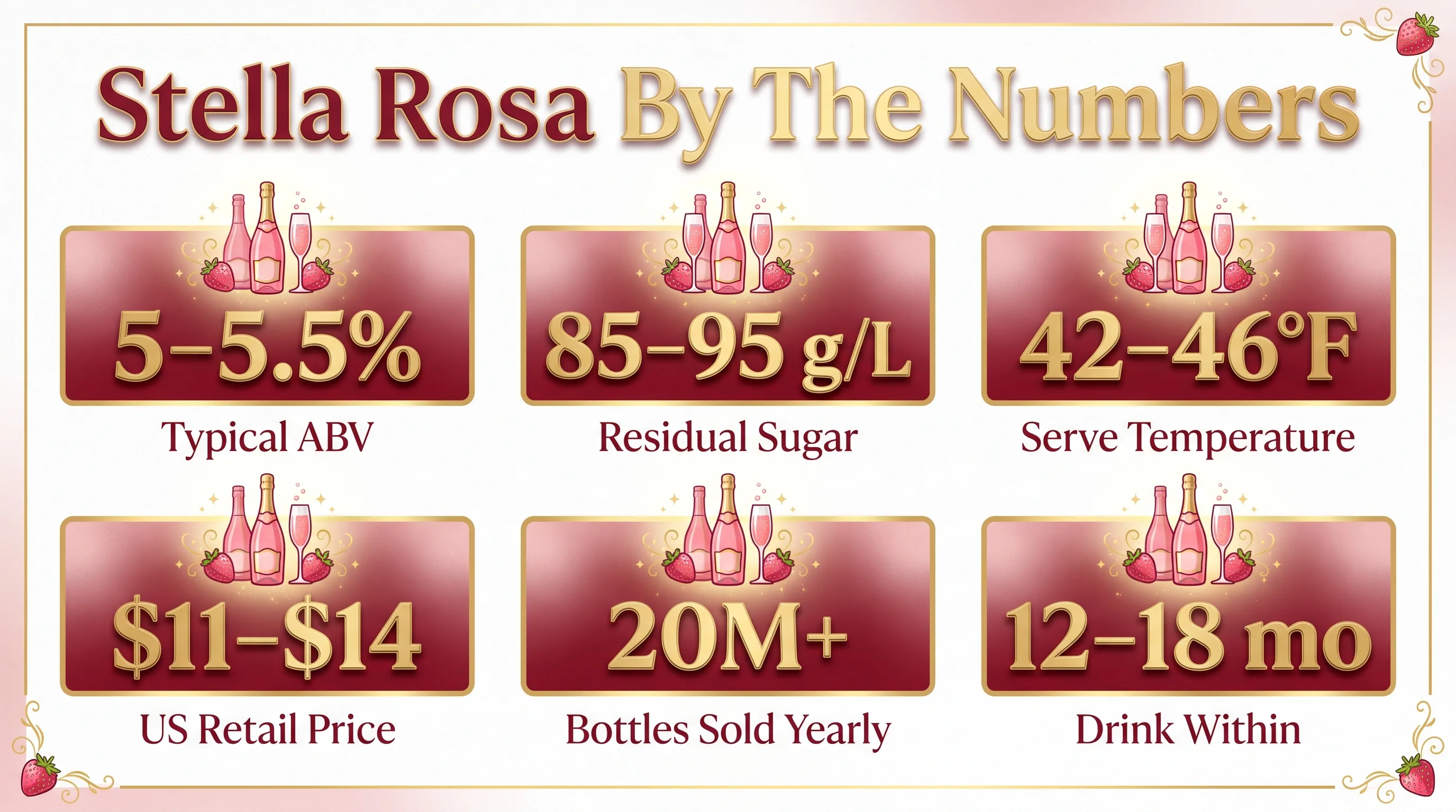 Stella Rosa By The Numbers — key facts at a glance