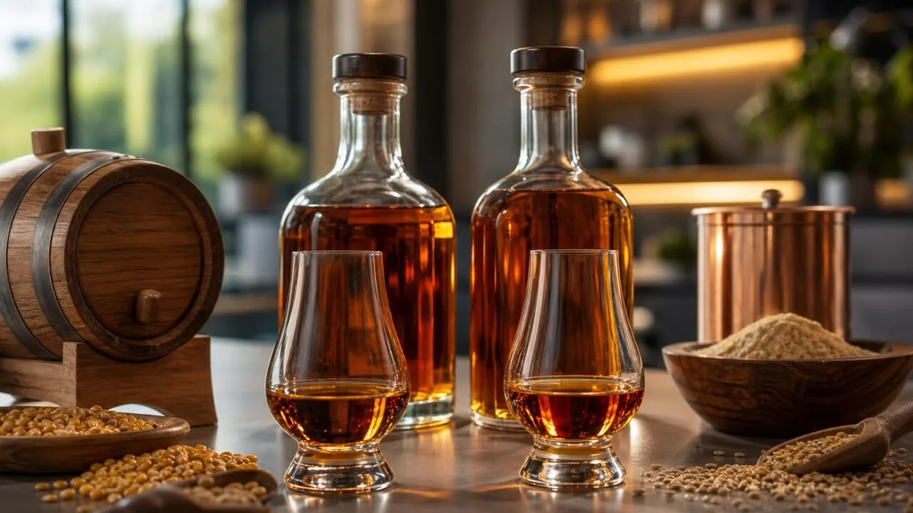 The Difference Between Bourbon And Sour Mash