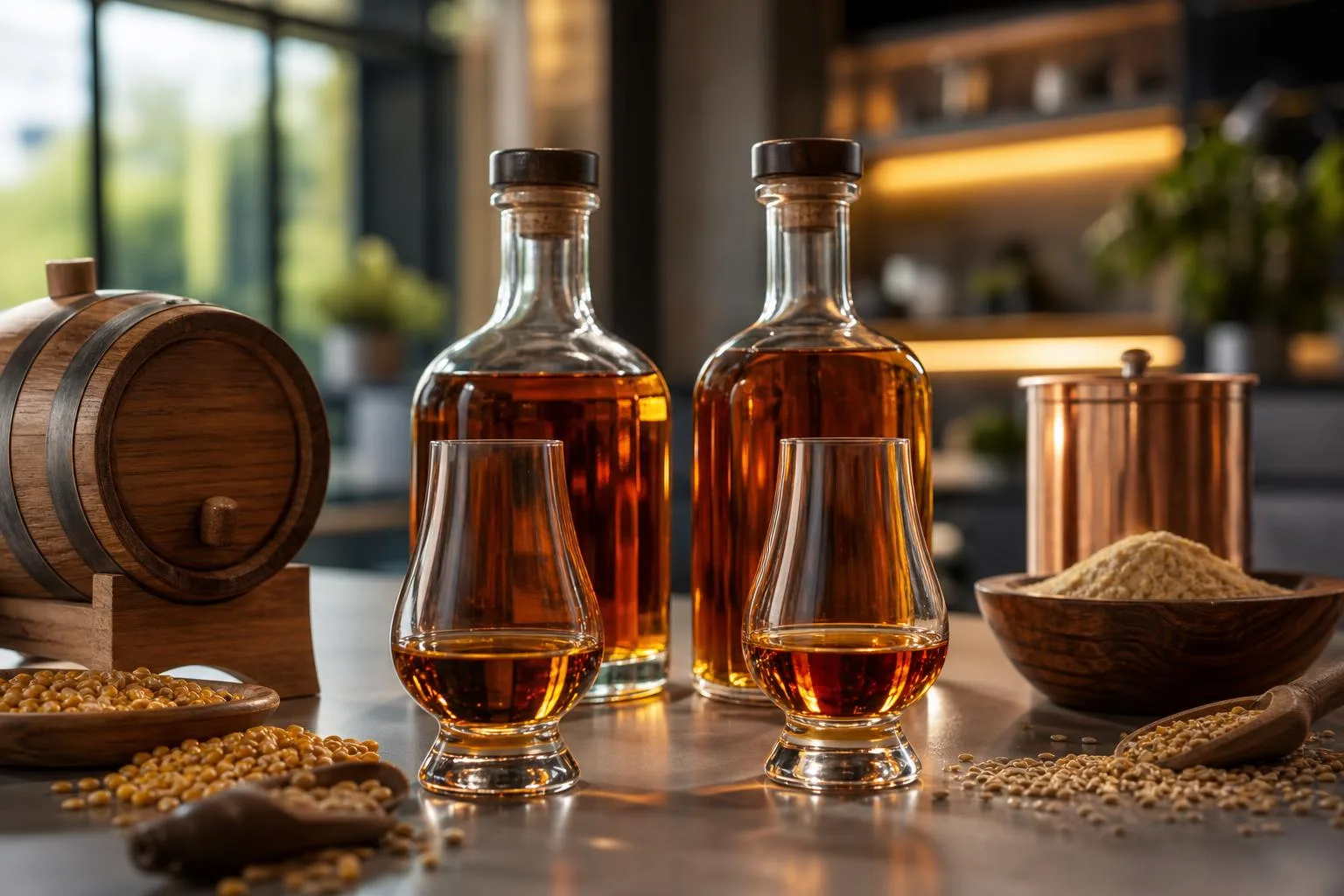 The Difference Between Bourbon And Sour Mash