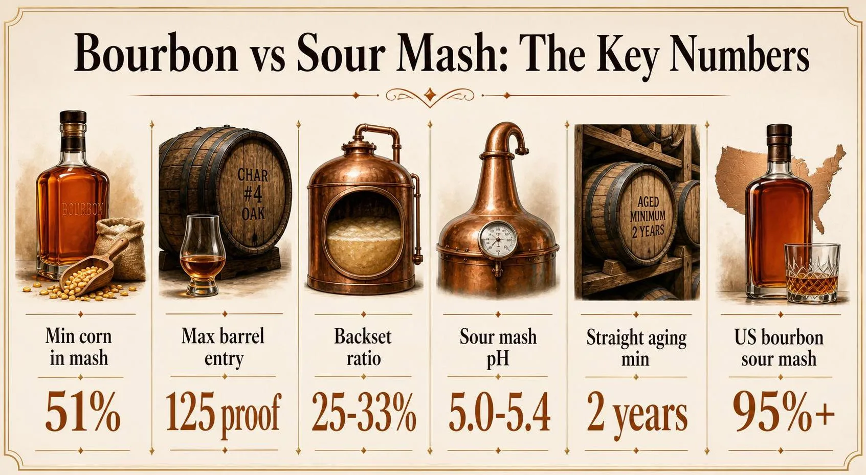 What’S The Difference Between Bourbon And Sour Mash? 1 Bourbon vs Sour Mash: The Key Numbers — key facts at a glance