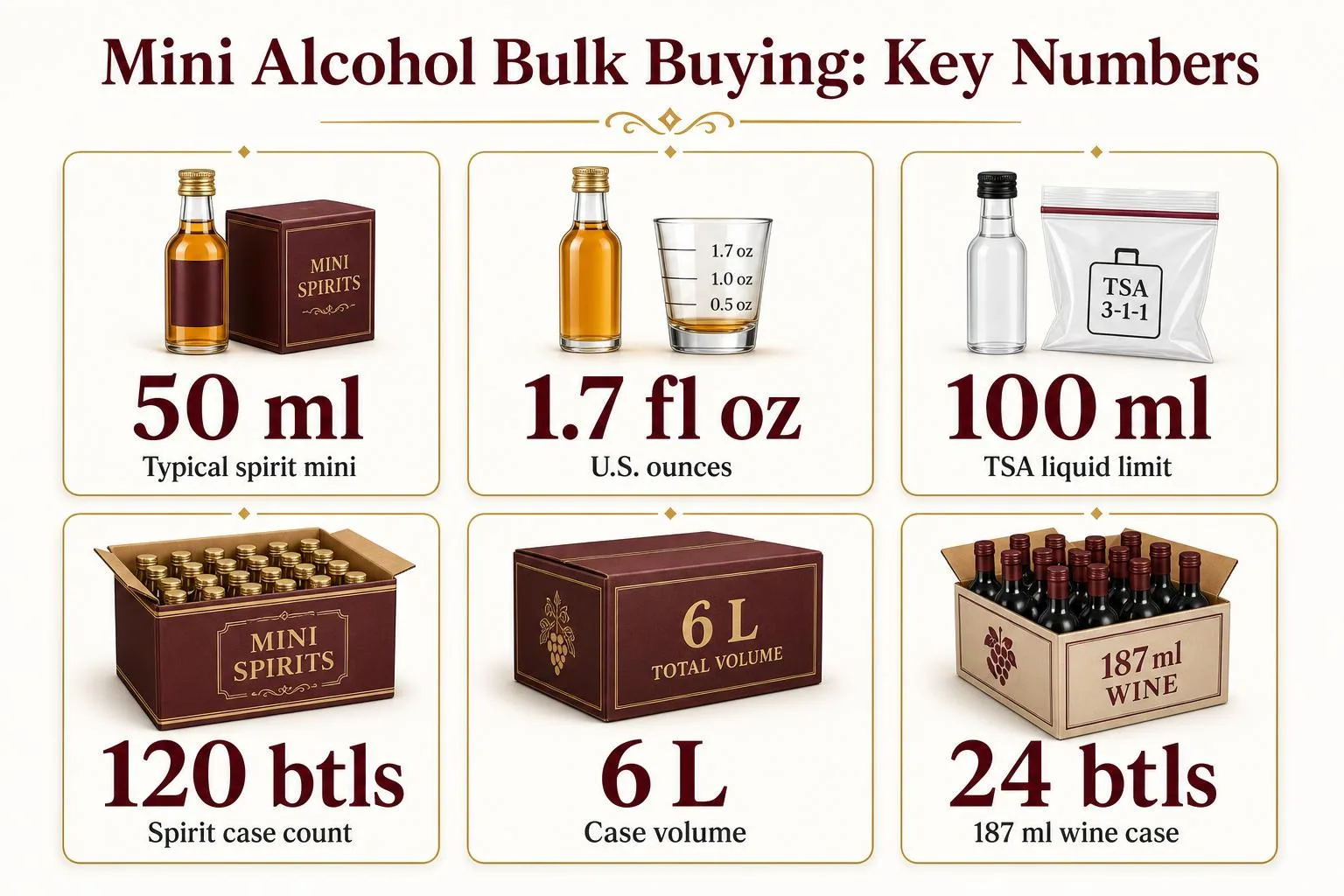 Where to Buy Mini Alcohol Bottles in Bulk? 1 Mini Alcohol Bulk Buying: Key Numbers — key facts at a glance