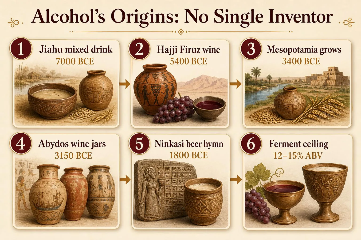 Who Invented Alcohol? 1 Alcohol’s Origins: No Single Inventor — key facts at a glance