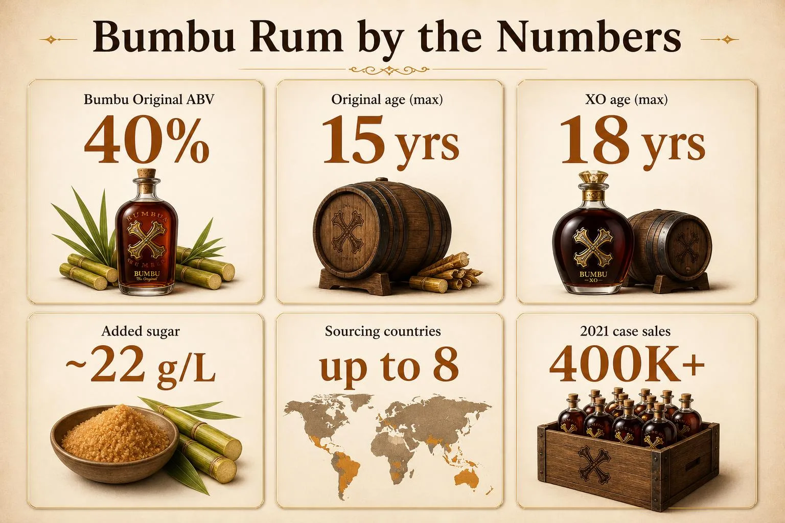 Bumbu Rum by the Numbers — key facts at a glance
