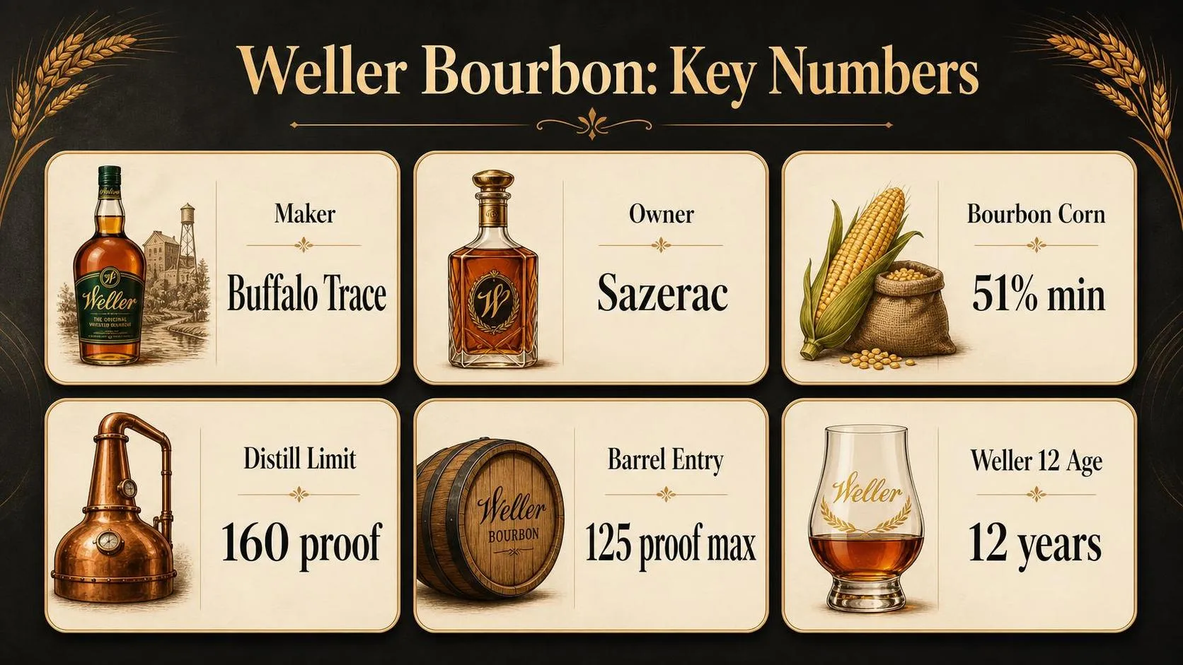 Who Makes Weller Bourbon? 1 Weller Bourbon: Key Numbers — key facts at a glance