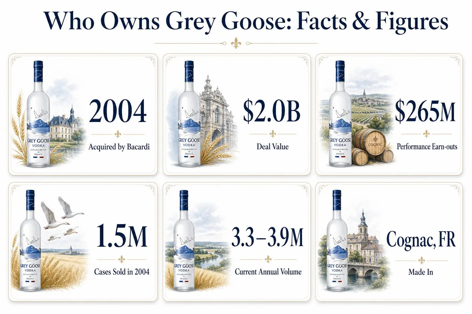 Who Owns Grey Goose: Facts & Figures — key facts at a glance