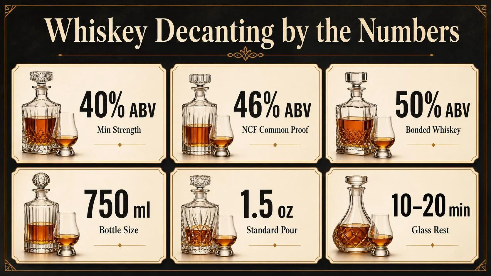 12 Powerful Reasons Why Decant Whiskey: The Complete Flavor, Science & Aesthetic Guide 1 Whiskey Decanting by the Numbers — key facts at a glance