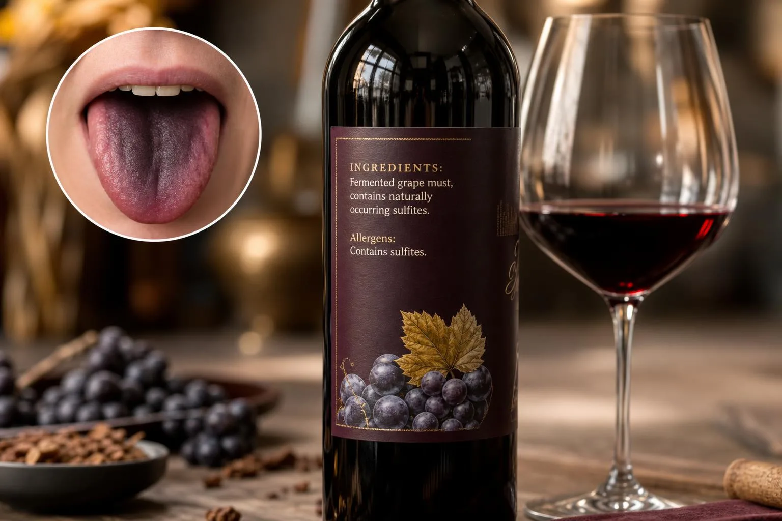 Why Does My Tongue Turn Black After Drinking Red Wine? 3 Why Does My Tongue Turn Black After Drinking Red Wine? — explained with facts and figures in this guide