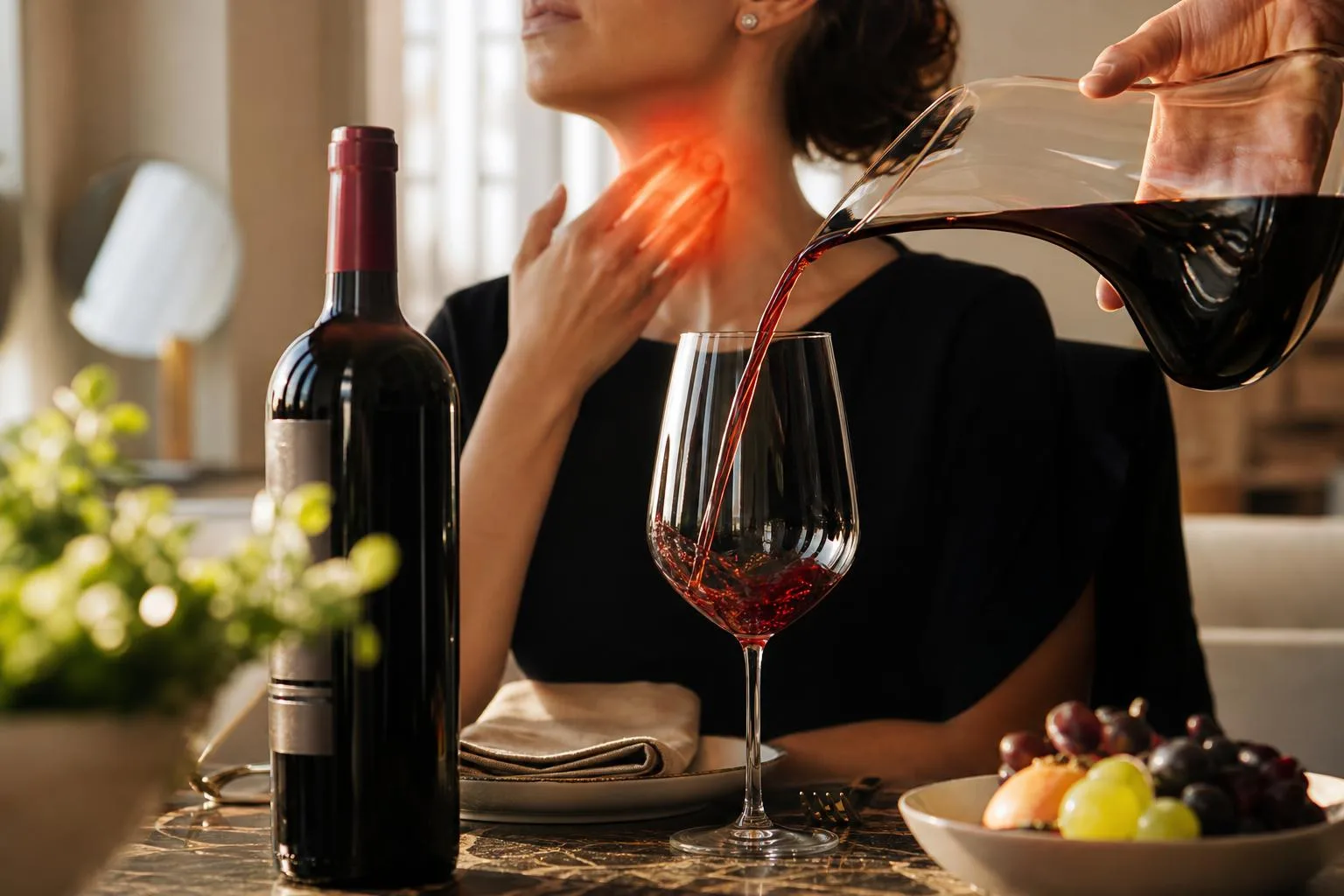 Why Does Red Wine Burn My Throat? — explained with facts and figures in this guide