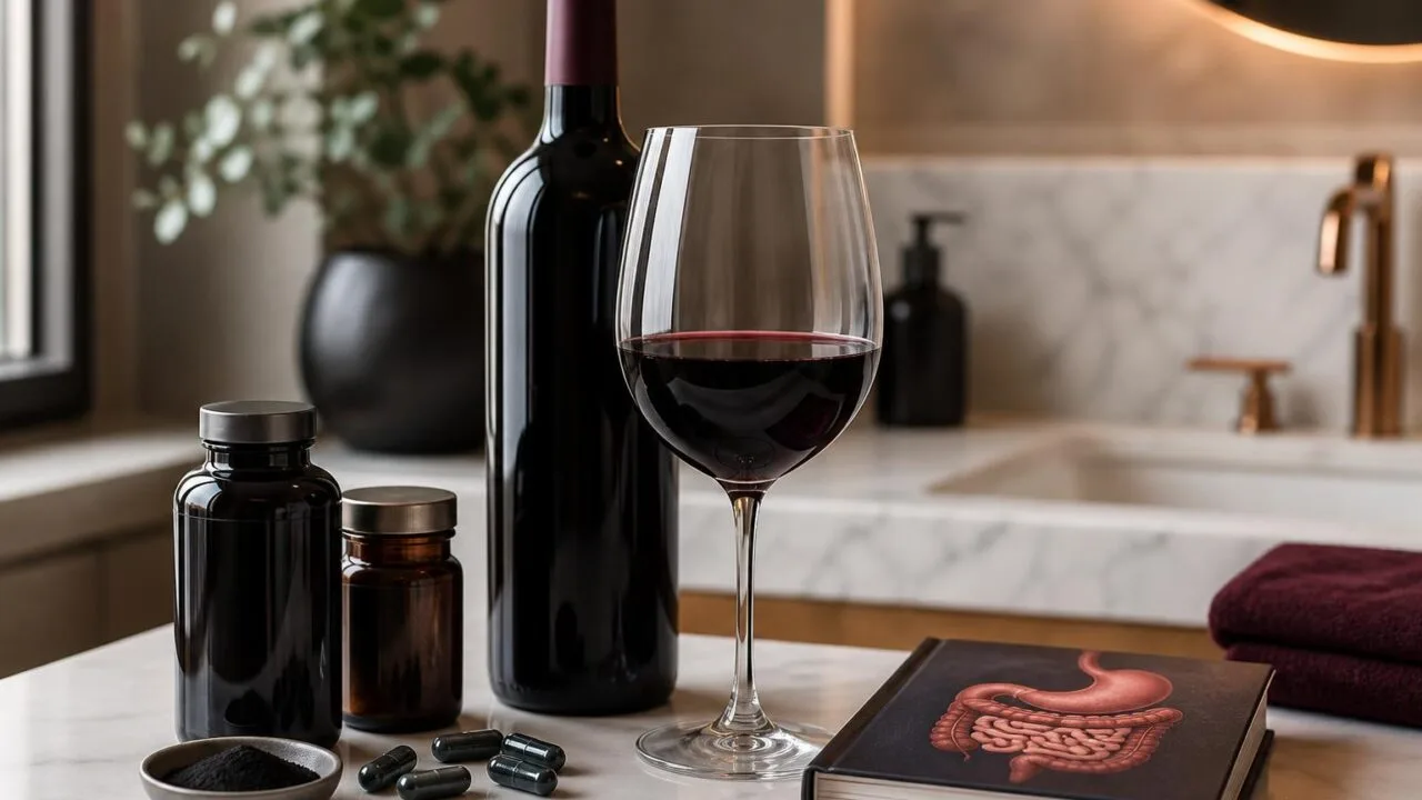 Why Is Poop Black After Drinking Red Wine