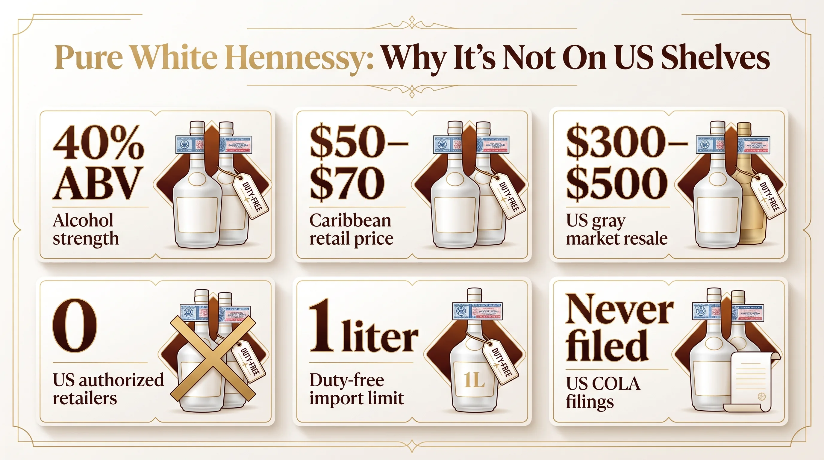 Why Is Pure White Hennessy Illegal? 1 Pure White Hennessy: Why It's Not On US Shelves — key facts at a glance