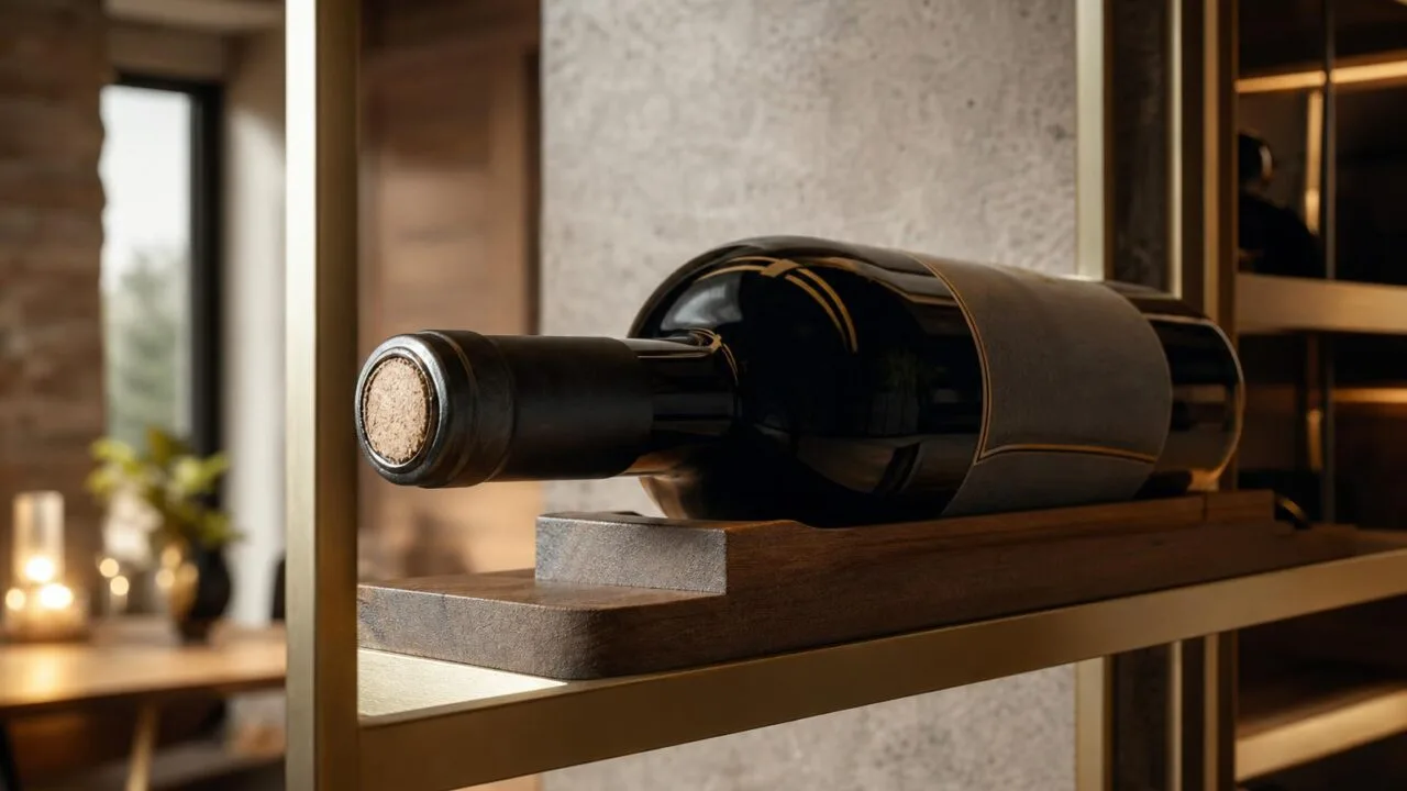 Why store wine on its side