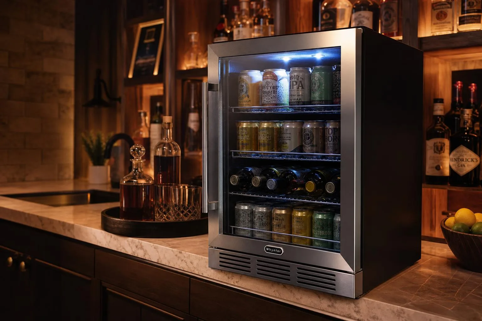 The Whynter ‎BR-130SB reviewed hands-on by the FlightWineBar team after real-world testing