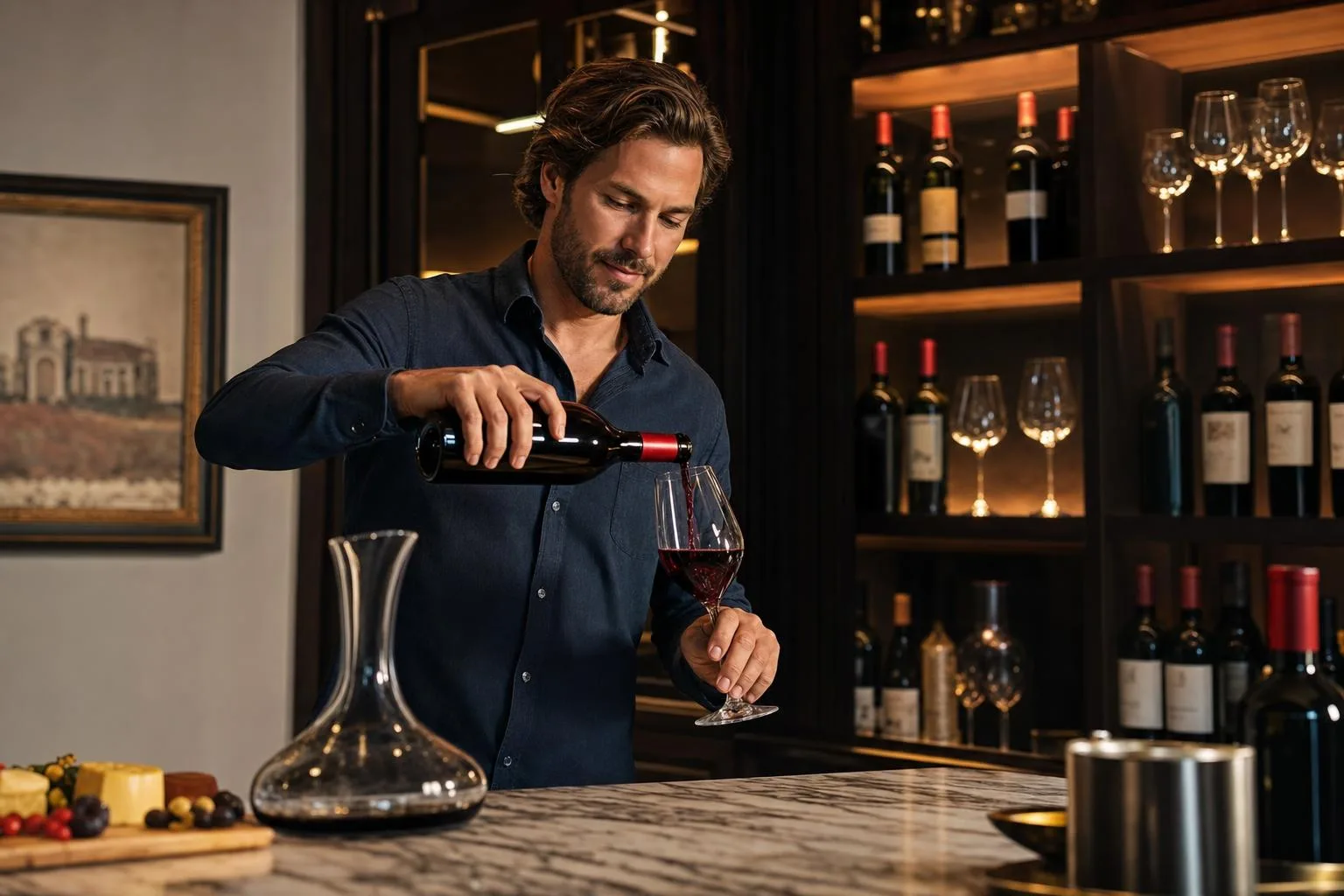 The Wine Enthusiast shown in everyday use at home, as tested by FlightWineBar